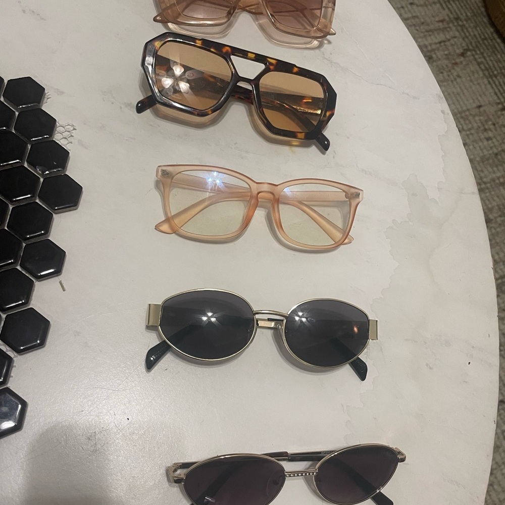 Brown and Black Sunglasses Collection with Modern Designs